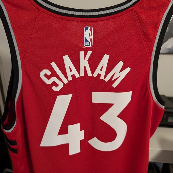 XL (52) NWOT Toronto Raptors Jersey - Pascal Siakam - Picture 2 of 4